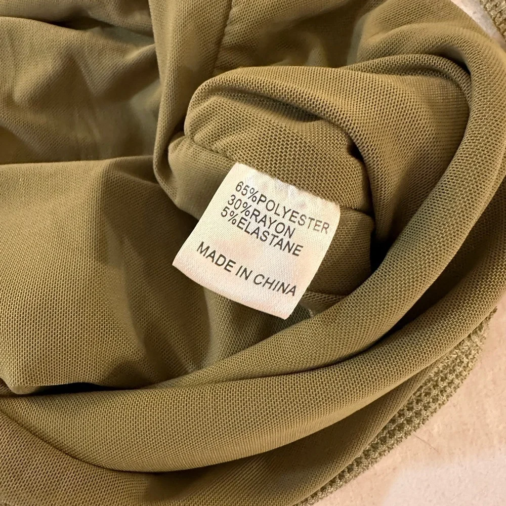 Princess Polly Olive Mini Dress - Picture 4 of 6